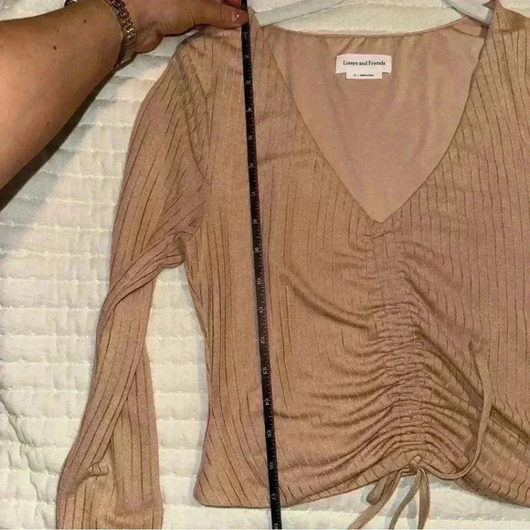 Lovers + Friends Capri Top Taupe Size XS - Picture 5 of 12